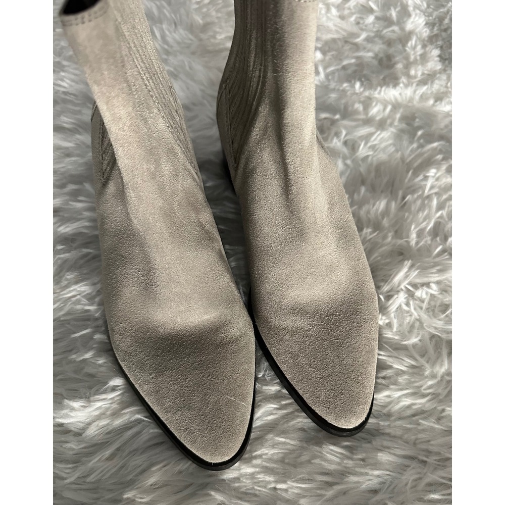 New Rag & Bone Rover suede gray Chelsea boots 36.5 - Picture 2 of 5